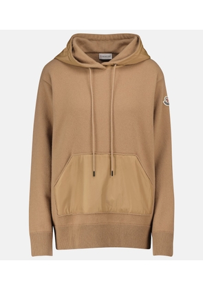 Moncler Wool and cashmere hoodie