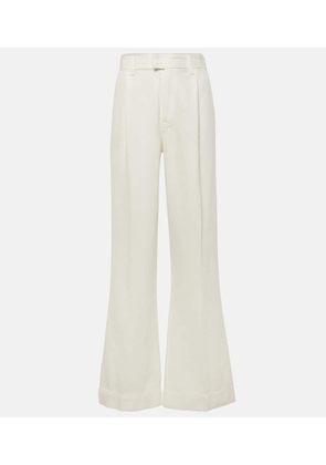 7 For All Mankind Pleated high-rise pants