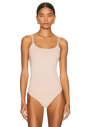 Wolford 40gg Seamless Cami in Clay - Nude. Size M (also in S, XS).