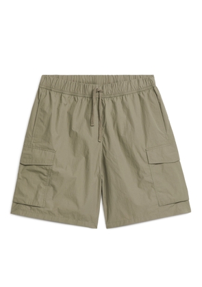 Active Utility Shorts - Brown