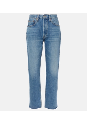 Re/Done '70s Stove Pipe straight jeans