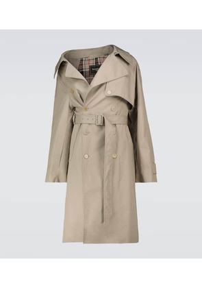 Balenciaga Asymmetric trench coat