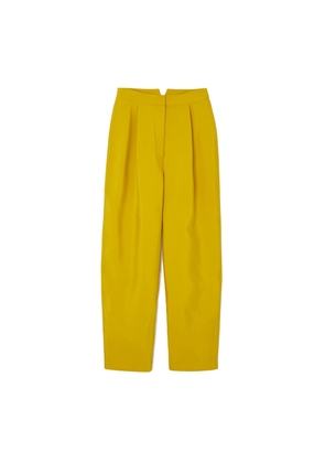 Roksanda Radella Wool-Blend Suit Pants in Ochre, Size UK 6