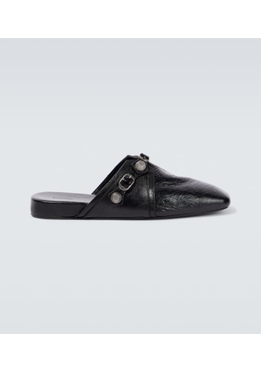 Balenciaga Cosy leather slippers
