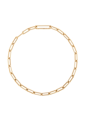 G. Label by goop Deven Link Necklace in Yellow Gold
