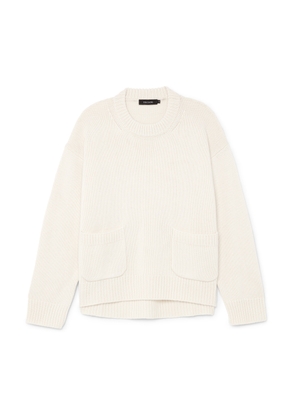 Lisa Yang Natasha Sweater in Cream, Size 1