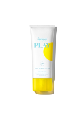 Supergoop Play 100% Mineral Lotion SPF 30 with Green Algae