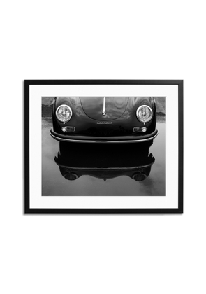 Sonic Editions Porsche 356 Nose, Framed Print in Black/White