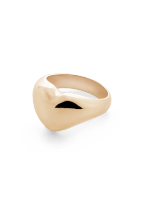 Annika Inez Heart Ring in Vermeil Sterling Silver, Size 6