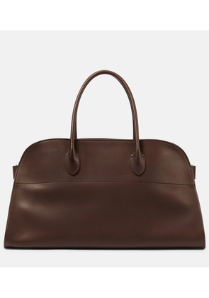 The Row EW Margaux Large leather tote bag