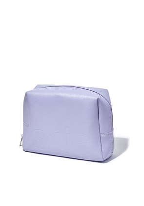 Saie Oversized Makeup Bag in Lilac