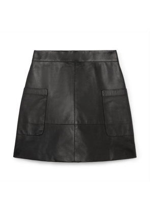 G. Label by goop Aubrey Miniskirt in Black, Size 0