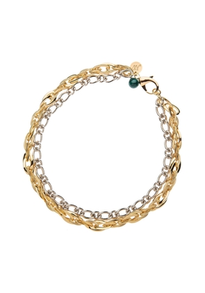 Jane Win Gilver Statement Chain in Gold/Silver