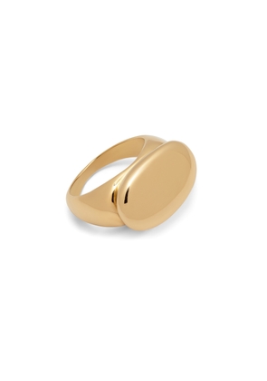 Natalia Pas Jewelry Signature Signet Ring in 18K Yellow Gold, Size 5