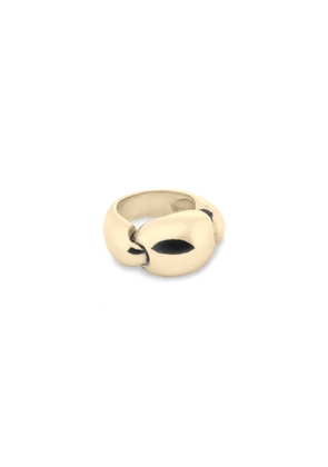 Annika Inez Linked Bulb Ring in Gold, Size 7