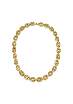 Daphine Steffi Panther Necklace in 18Ct Gold Plated Brass