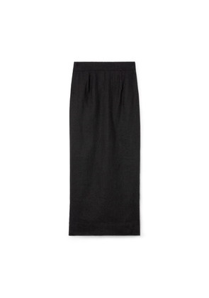 POSSE Emma Pencil Skirt in Black, X-Small