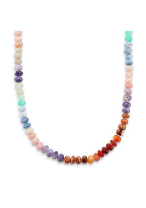 Sheryl Lowe Rainbow Gemstone Necklace