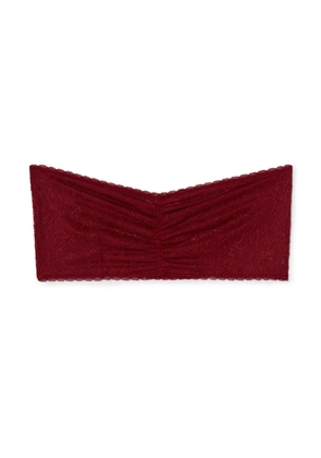 Skin Larah Bandeau in Deep Red, X-Small