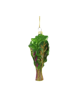 Cody Foster & Co. Rainbow Chard Ornament in Green