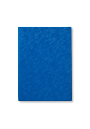 Smythson Soho Notebook in Lapis Blue