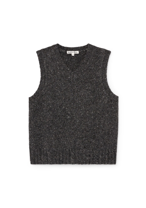 Alex Mill Francis Pullover Vest in Charcoal, X-Small