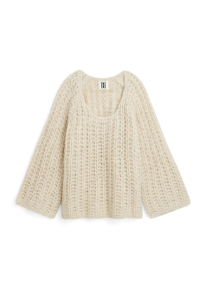 By Malene Birger Amilea Sweater in Pearl, X-Small