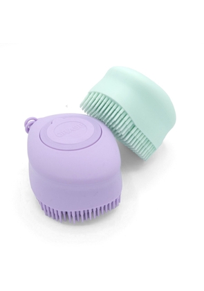 Grasp Pebbl Bath Time Cleansing Brush Duo in Assorted Colors
