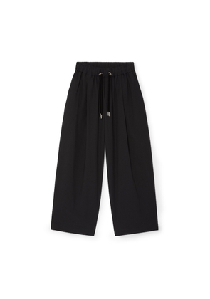 St. Agni Relaxed Drawstring Pants in Black, Large