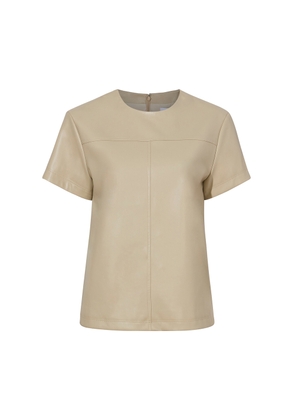 Proenza Schouler White Label Tessa Shirt in Cement, Size 2