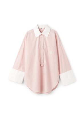 By Malene Birger Maye Shirt in Pink Stripe, Size 36