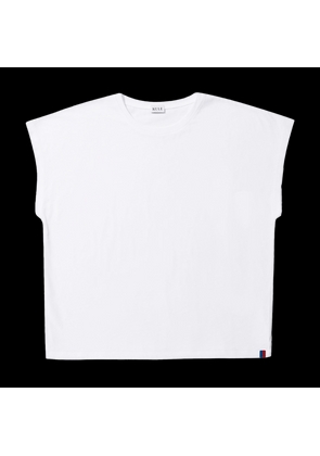 KULE The Honoree Tee in White, X-Small