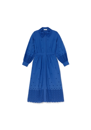 Ulla Johnson Adette Dress in Cobalt, Size 6
