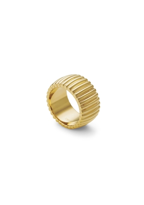Dévé Neo-Concrete Movement Ring in Gold Vermeil, Size 56