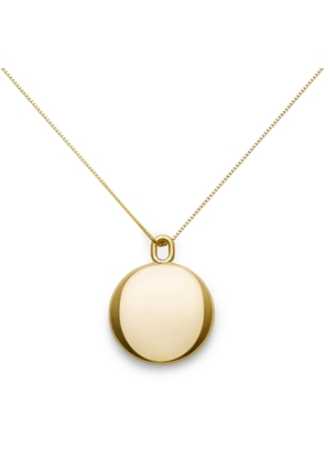 Dévé Shell No. 1 Medium Necklace in Gold Vermeil