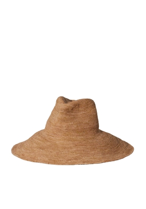Janessa Leone Waverly Hat in Sand, Large