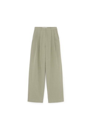Proenza Schouler White Label Helena Pants in Bayleaf, Size 6