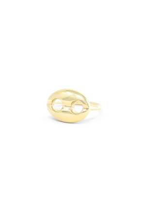 Jenna Blake Mini Mariner Ring in 18K Yellow Gold, Size 4