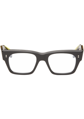 Cutler and Gross Black & Yellow 9690 Square Glasses