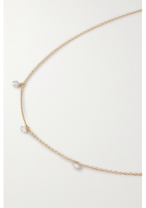 STONE AND STRAND - 14-karat Gold Diamond Necklace - One size
