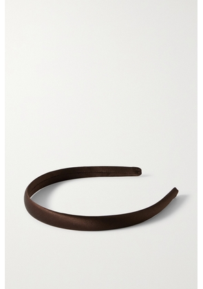 Sophie Buhai - + Net Sustain Carolyne Satin Headband - Brown - One size