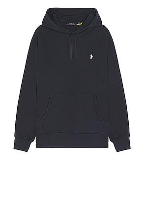 Polo Ralph Lauren Loopback Terry Hoodie in Faded Black Canvas - Black. Size XL/1X (also in M).