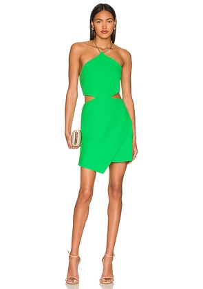 Amanda Uprichard Tyler Dress in Green. Size XS.