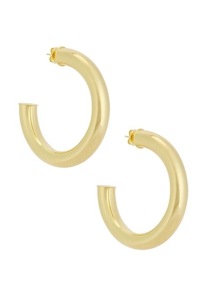 Eliou Kayo Earrings in Gold Plated - Metallic Gold. Size all.