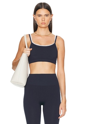 THE UPSIDE Form Seamless Kelsey Bra in Navy - Navy. Size L (also in M, S, XS).