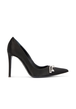AREA Pointed Toe Pump in Nero - Black. Size 36 (also in 37, 37.5, 38.5, 39, 40, 41).