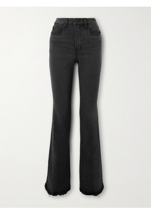 GOOD AMERICAN - Good Classic High-rise Bootcut Jeans - Black - 00,0,2,4,6,8,10,12,14,16,18
