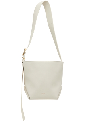 Jil Sander Off-White Folded Small Tote