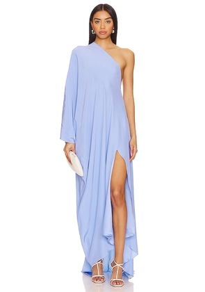 Azeeza Elm Gown in Blue. Size L.
