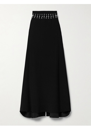 Rabanne - Cutout Embellished Cady Maxi Skirt - Black - FR34,FR36,FR38,FR40,FR42,FR44